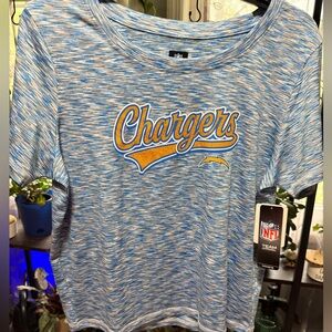 NFL Team Blue and Gold Chargers Team Apparel
Dri-Fit shirt Ladies L